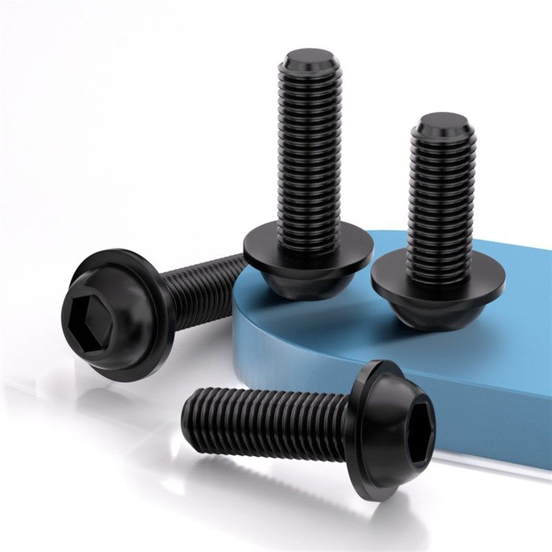 10.9级带垫内六角螺丝钉子带介大扁头带垫盘头螺栓 M4M5M6M8M10,淘宝优惠券,粉丝福利购,淘宝优惠卷