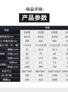 小型三辊研磨机S65实验室涂料颜料油墨浆料测试仪锟碾压研磨试验