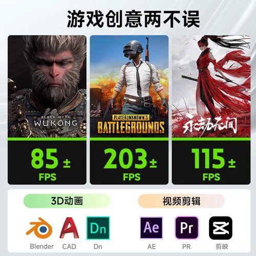 i5电脑台式机办公家用主机游戏主机吃鸡三角洲LOL/大显存畅玩3A - 图0