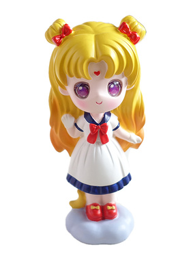 美少女战士摆件女孩儿童房间玩偶书桌装饰品布置小物件生日礼物女