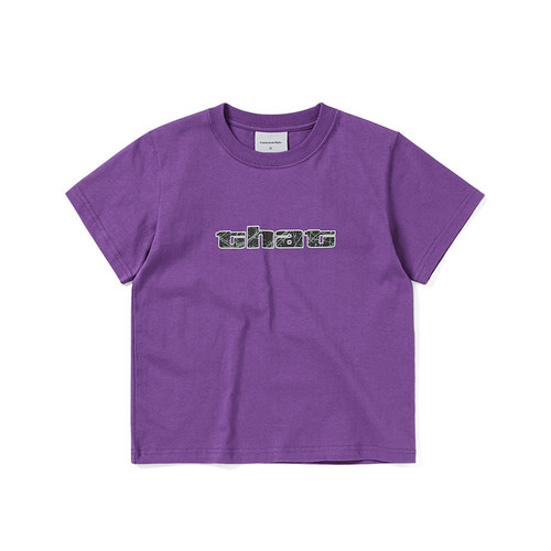 thisisneverthat® Big Initial W Tee 新款纯棉上衣女短袖t恤 - 图0
