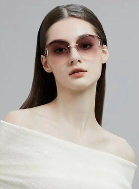 德国女士太阳镜时尚轻奢显瘦防晒防紫外线高级感墨镜百搭太阳眼镜