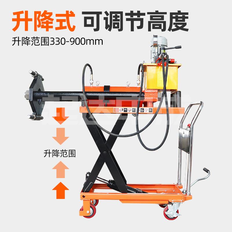DZL电动凸轮拆卸机液压升降拔轮器100T200吨轴承拆卸工具大型拉马 - 图0