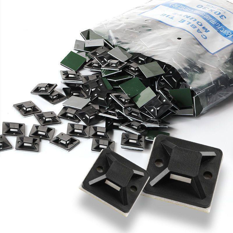 理线器墙面贴电线固定器免钉墙网线线卡子扎带固定座插头松动固定,淘宝优惠券,粉丝福利购,淘宝优惠卷