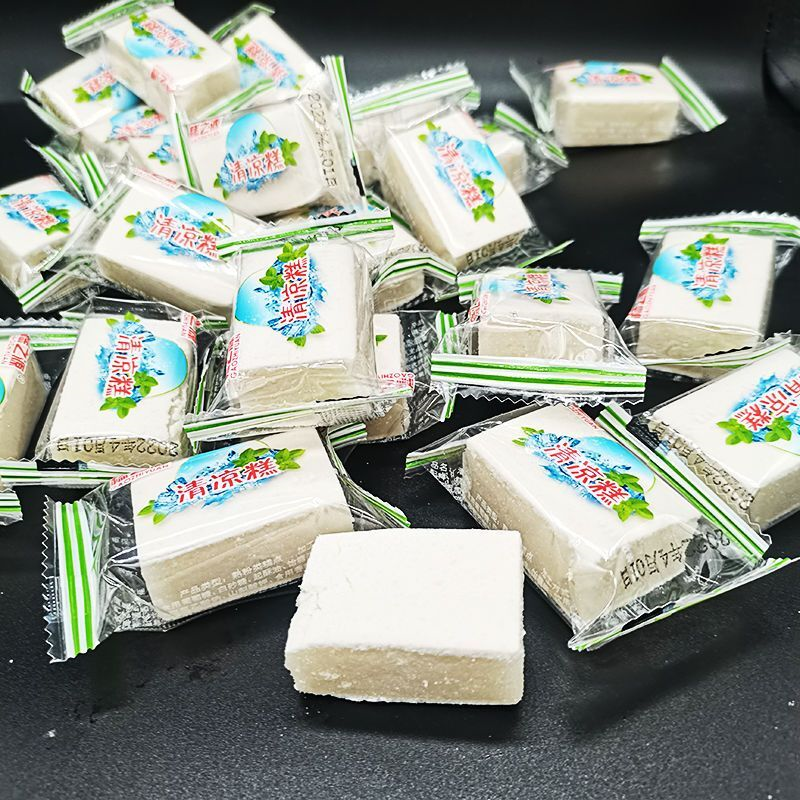 湖南特产清凉糕薄荷糕潮糕冰凉糕老式米糕独立包装凉糕即食薄荷味 - 图0