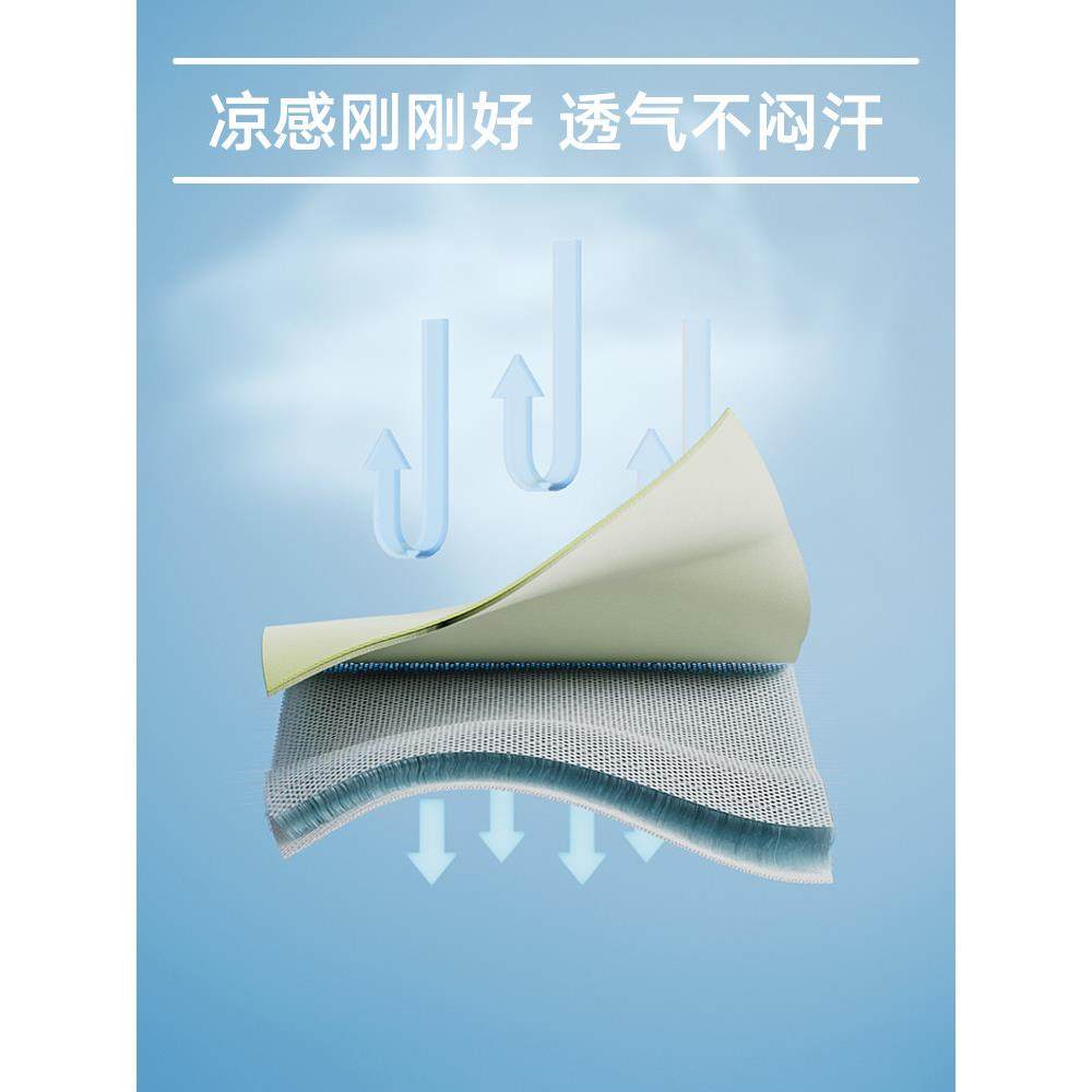 美朵嘉A类凉席婴儿可用夏季软床垫可机洗折叠冰丝席透气家用床单,淘宝优惠券,粉丝福利购,淘宝优惠卷