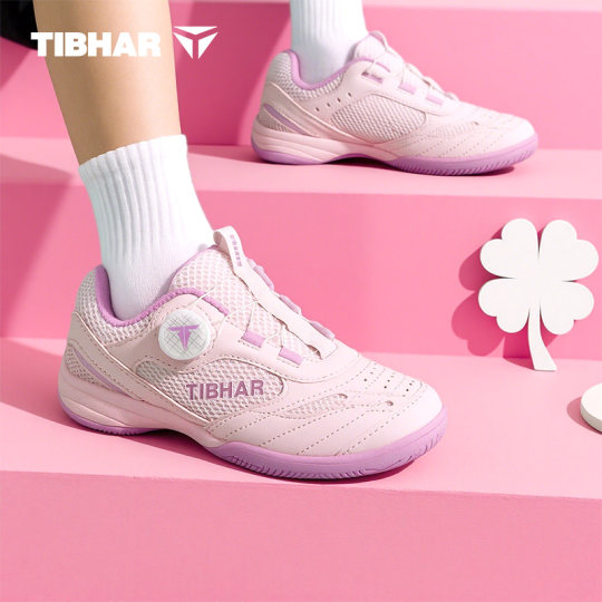 TIBHAR挺拔儿童乒乓球鞋夏季新款女童网面运动鞋专业训练透气鞋