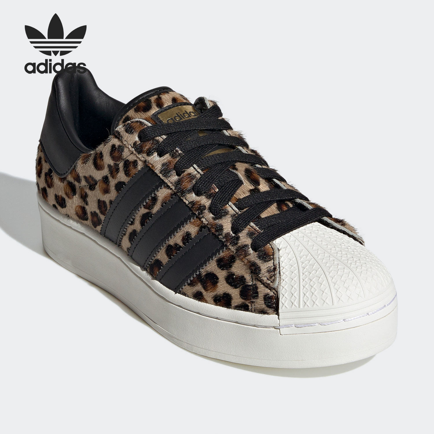 Adidas/阿迪达斯正品三叶草SUPERSTAR BOLD W 女子休闲鞋 FZ5264 - 图2