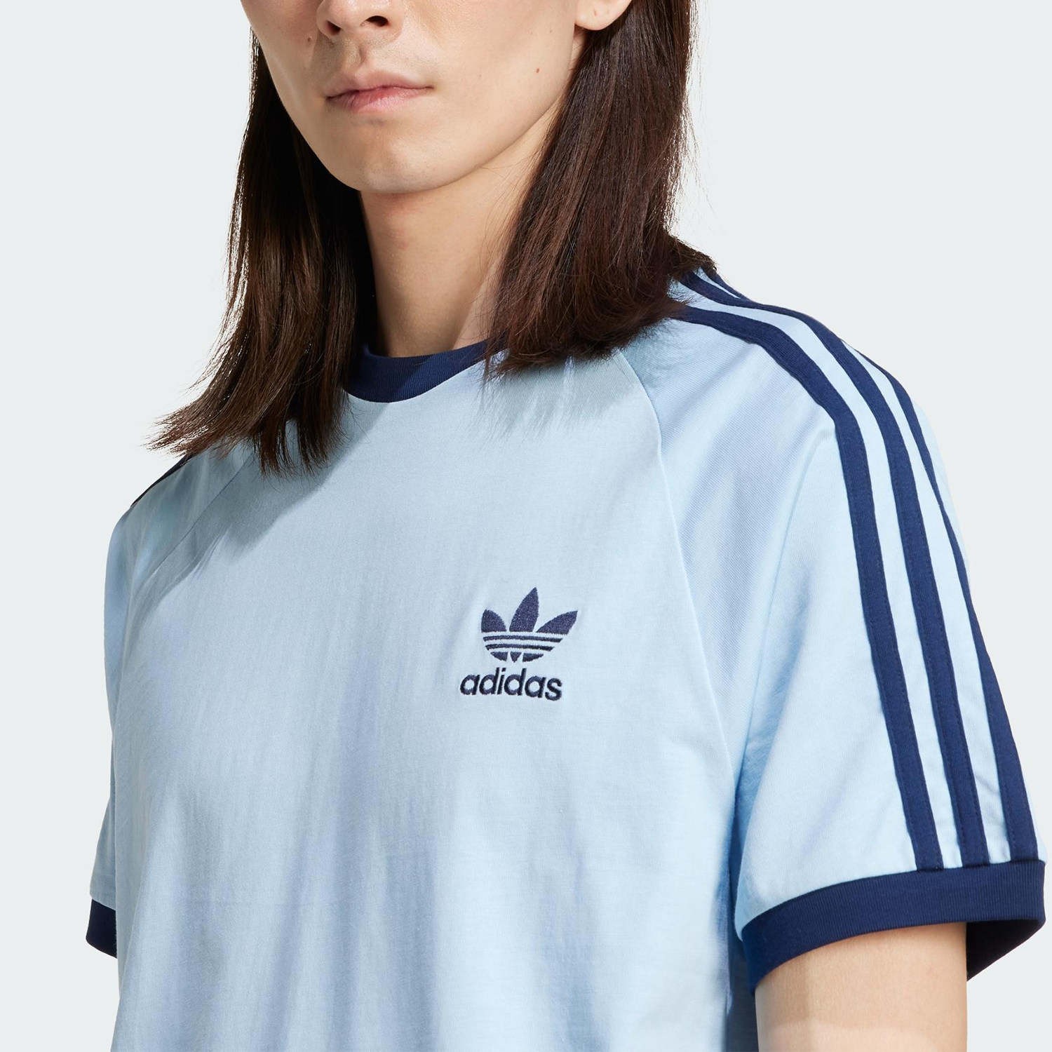 Adidas/阿迪达斯正品三叶草男士时尚简约圆领短袖T恤JN7018,淘宝优惠券,粉丝福利购,淘宝优惠卷