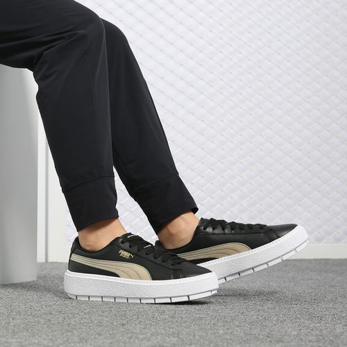 Puma/彪马正品 Platform Trace Varsity 女子休闲运动板鞋367728 - 图0