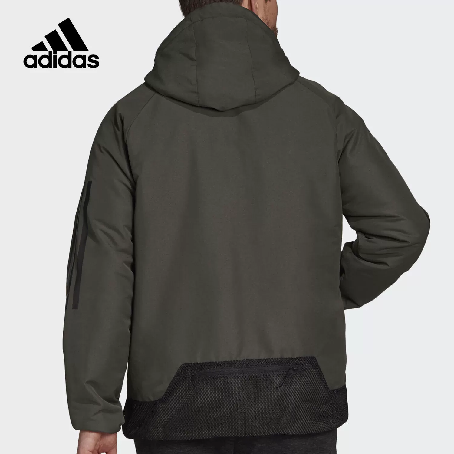 Adidas/阿迪达斯 Keep warm travel sports down jacket with hood