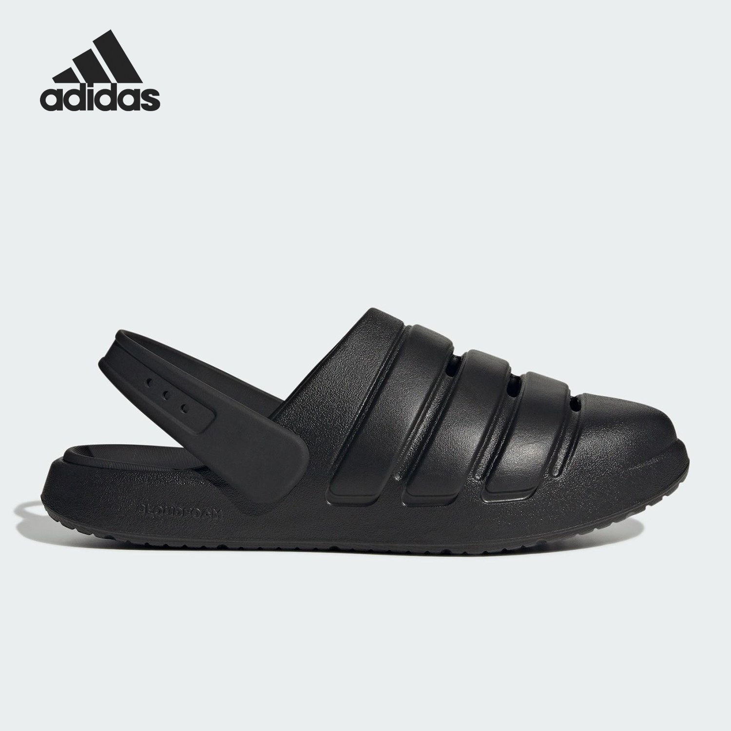 Adidas/阿迪达斯正品ZNSORY CLOG男女休闲包头日常拖鞋JR3124 - 图0