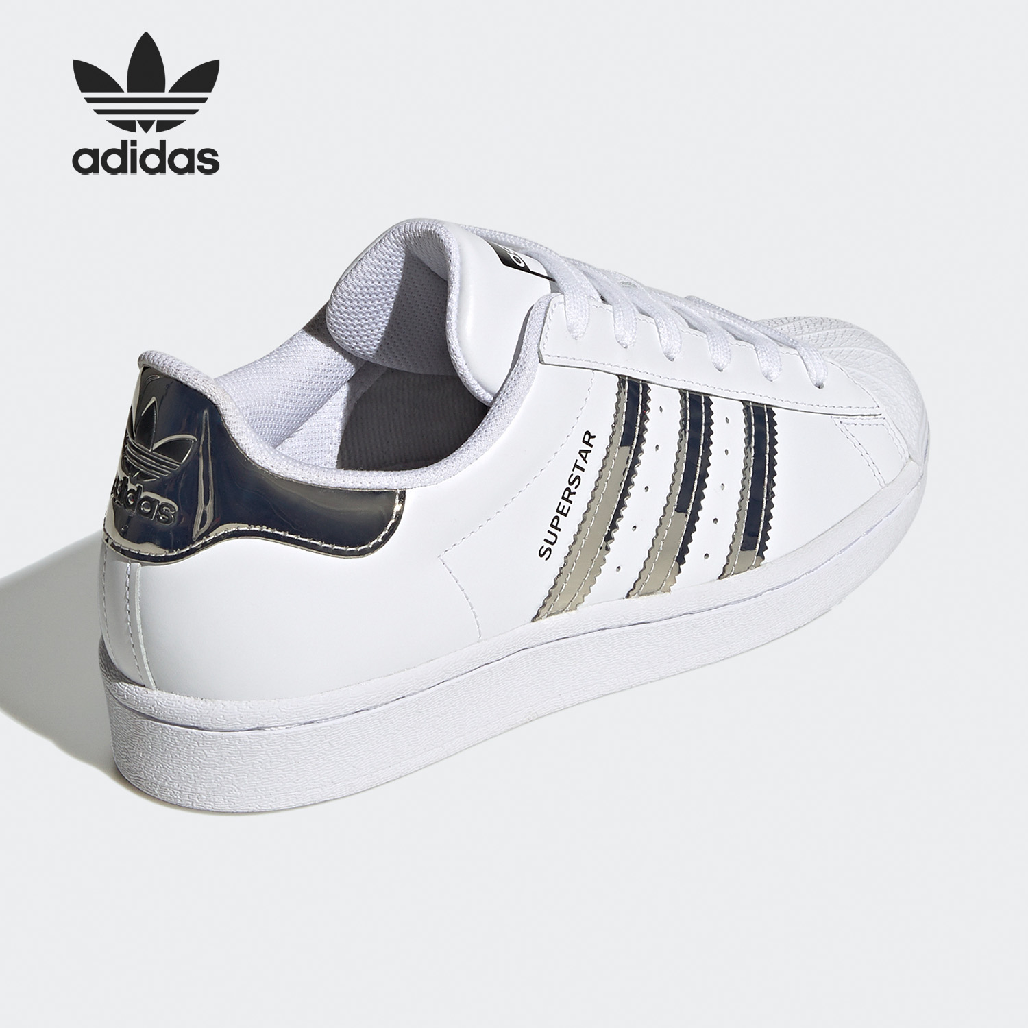 Adidas/阿迪达斯正品三叶草 SUPERSTAR W女子经典运动鞋 FW3915 - 图2