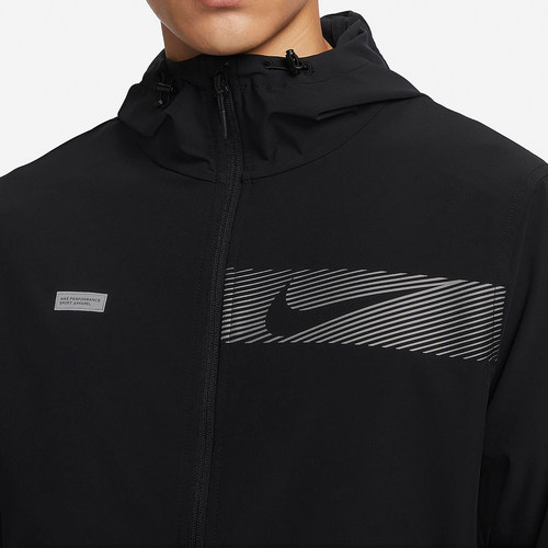 Nike/耐克 正品冬季新款男子训练运动跑步反光连帽外套FB8559 - 图1