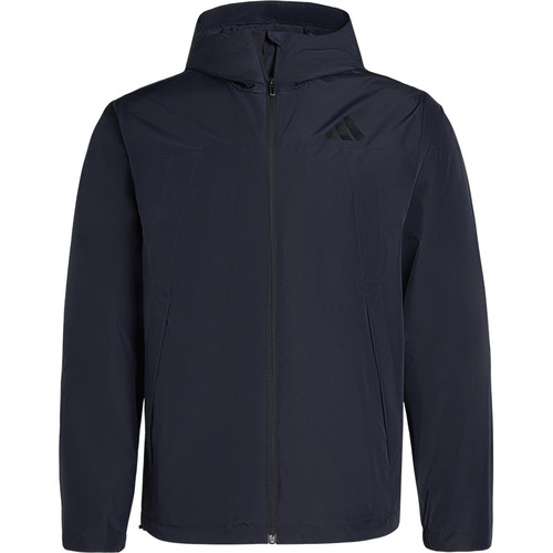 Adidas/阿迪达斯正品V WV JACKET男士连帽拒水运动梭织外套IB7053 - 图3