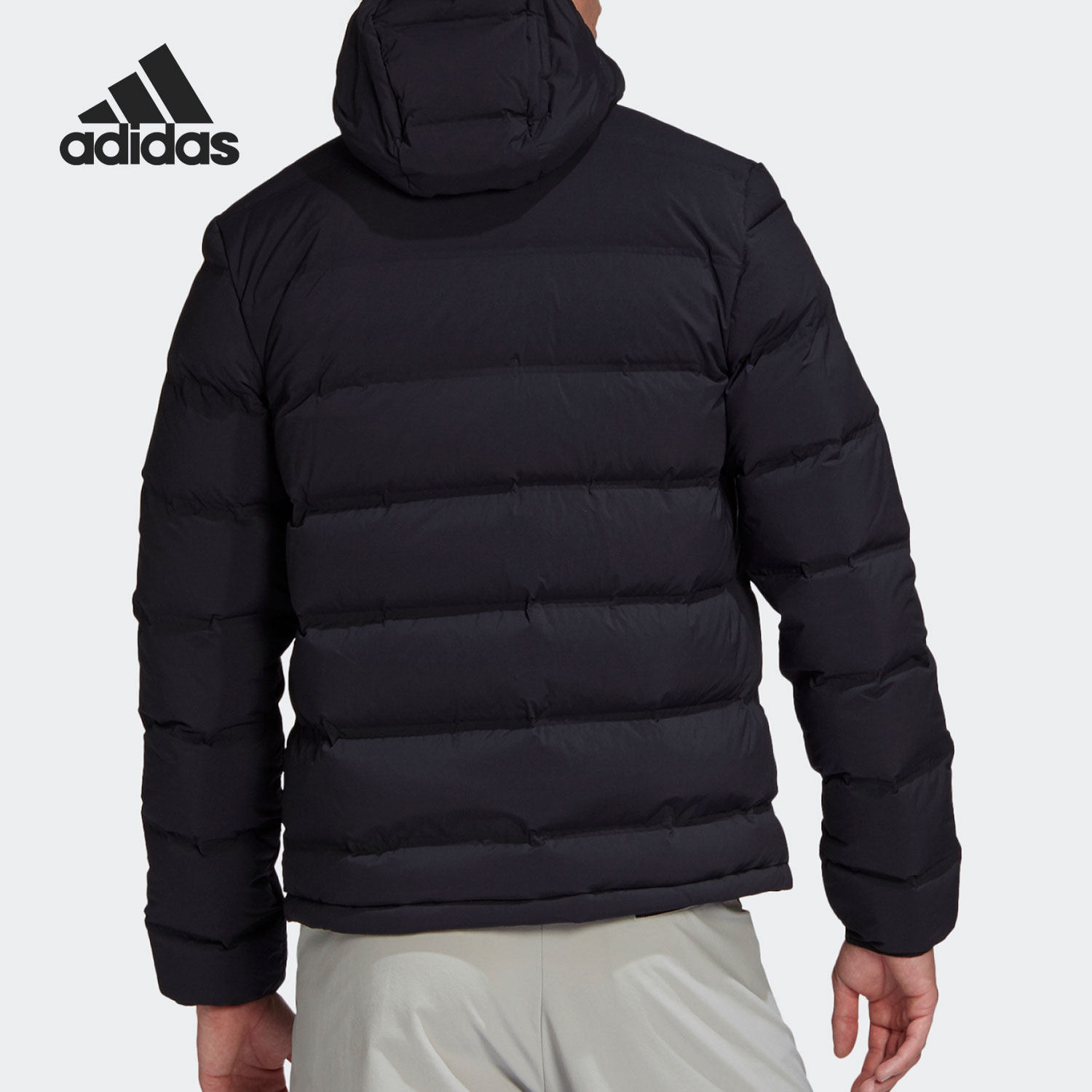 Adidas/阿迪达斯正品当季新款男保暖羽绒服FT2521 - 图0