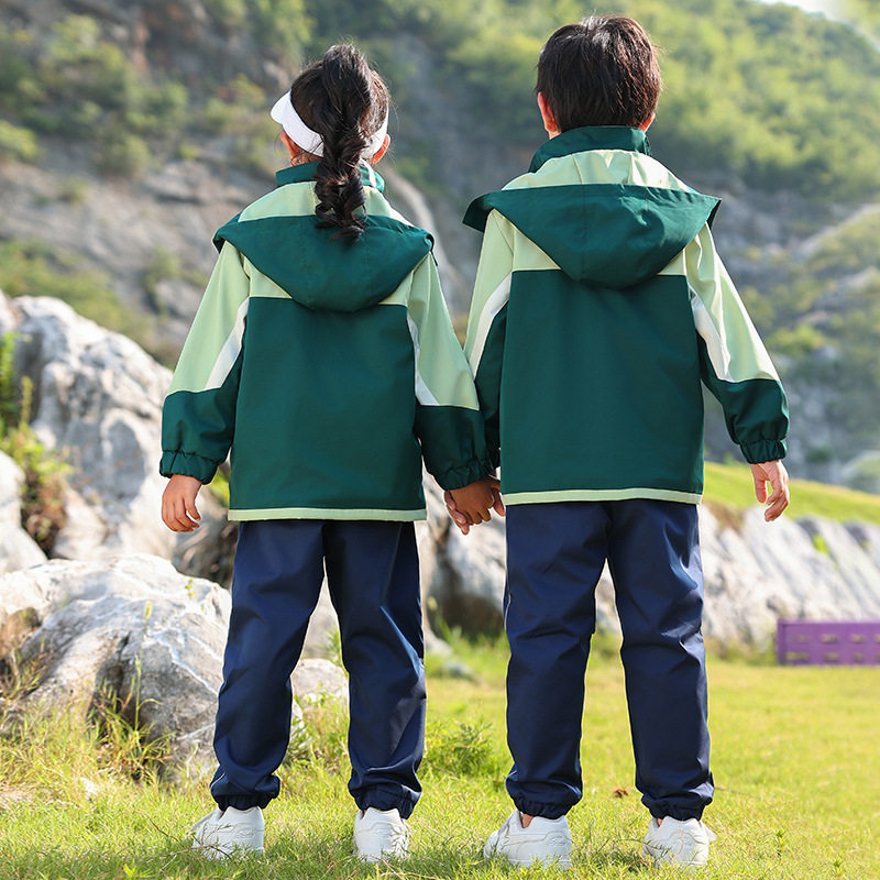 春秋新款幼儿园园服学院风班服中小学生校服套装儿童冲锋衣,淘宝优惠券,粉丝福利购,淘宝优惠卷