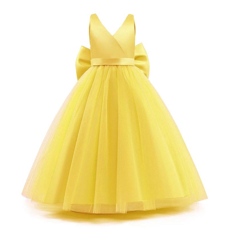 新款儿童长款高档婚纱礼服公主蓬蓬裙蓬松洋气女童连衣裙舞台表演,淘宝优惠券,粉丝福利购,淘宝优惠卷