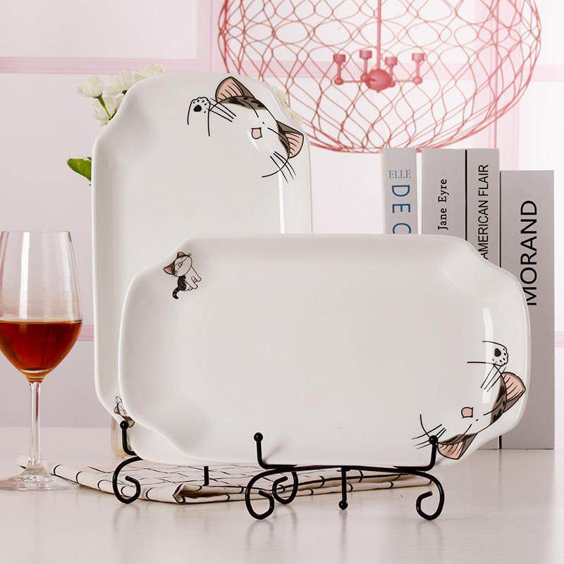 鱼盘家用2超大方形鱼盘创意矩形景德镇陶瓷鲟鱼耐热蒸鱼盘,淘宝优惠券,粉丝福利购,淘宝优惠卷