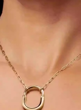 LOCK锁头项链男女通用情侣款