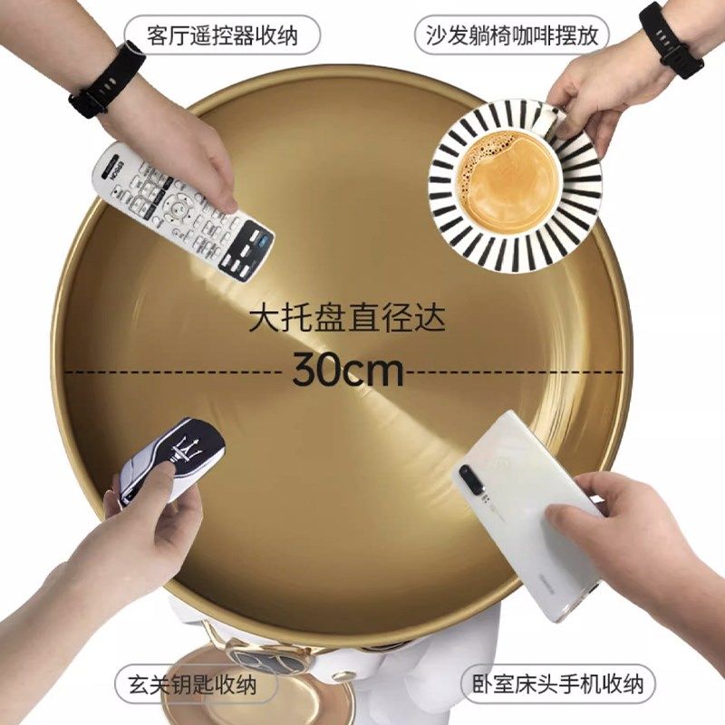 创意大型猫落地摆件托盘客厅沙发电视柜M装饰开业乔迁新居礼品,淘宝优惠券,粉丝福利购,淘宝优惠卷