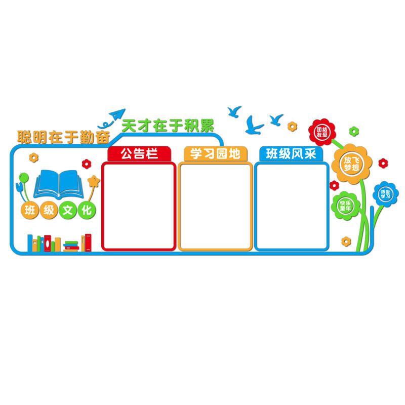 教室布置装饰神器学习园地文x化墙贴班级风采作品展示栏公告栏建,淘宝优惠券,粉丝福利购,淘宝优惠卷