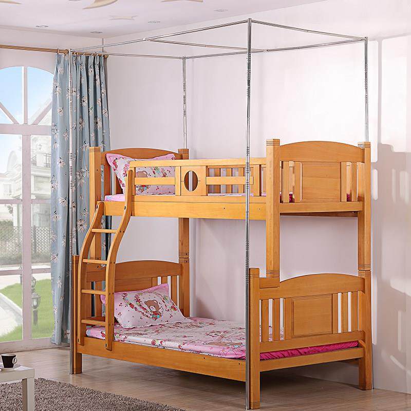 直梯不打墙压脚双层高低床子母床上下床儿童衣柜床 加密方顶蚊帐,淘宝优惠券,粉丝福利购,淘宝优惠卷