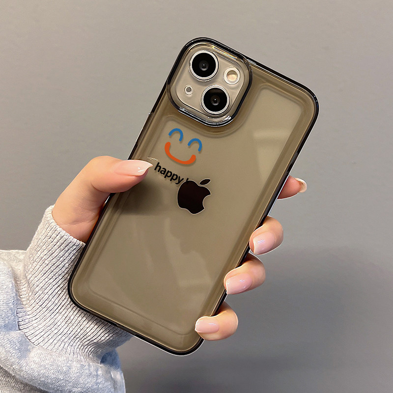 适用苹果15手机壳iPhone14promax手机壳苹果13可爱卡通12保护套11个性xr创意xsmax透明14Pro保护套简约小熊
