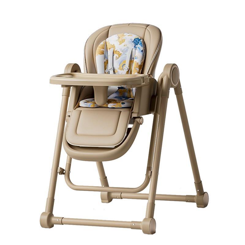 Baby dining chair can recline into a children's dining chair, multifunctional foldable baby gold chair, home function 79917 baby dining chair
