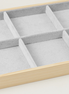 高档绒布手镯托盘看货盘陈列道具