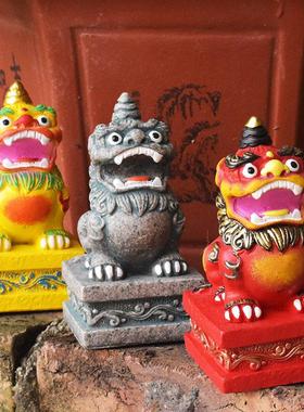 獬豸法兽律法图腾律师法官法务办公桌面摆件装饰中式职场文创礼品