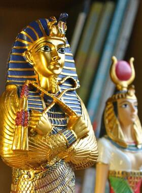 5ZW埃及旅游雕塑摆件现代简约家居大厅装饰法老摆设埃及古代传奇