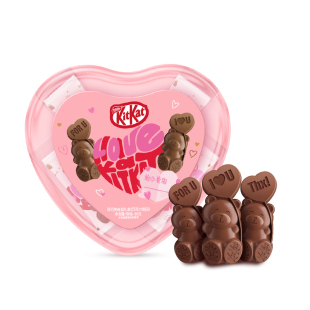 破价机制！徐福记KitKat奇巧心形巧克力礼盒