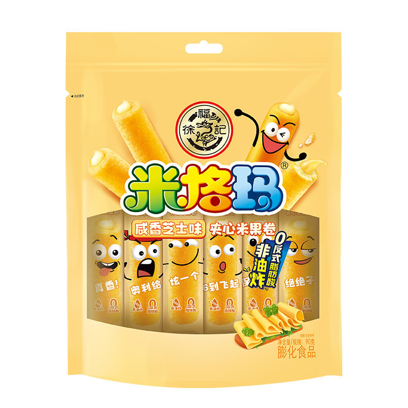 【徐福记】糙米卷米格玛夹心米果棒
