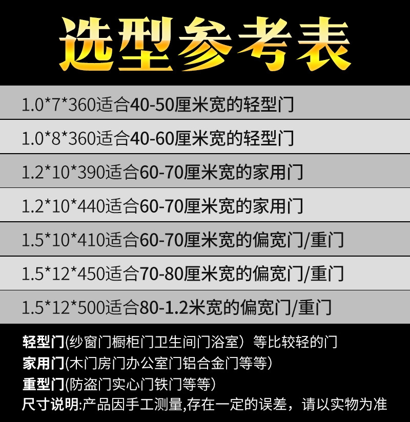 弹簧带钩拉伸镀锌钢拉簧强力拉门弹簧闭门器家用防风自动关门神器 - 图1