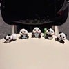 Electric car decorations healing doll car decorations