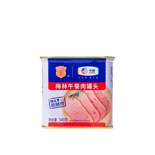 【整箱】梅林午餐肉罐头梅林午餐肉340g中粮梅林午餐肉官方旗舰店 - 图3