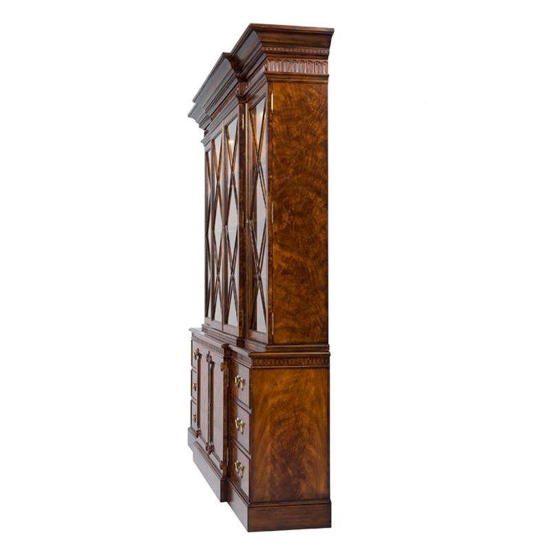 亚历山酒柜英式新典古柜别VOH墅美式桃花芯木雕花法式书大柜酒家,淘宝优惠券,粉丝福利购,淘宝优惠卷