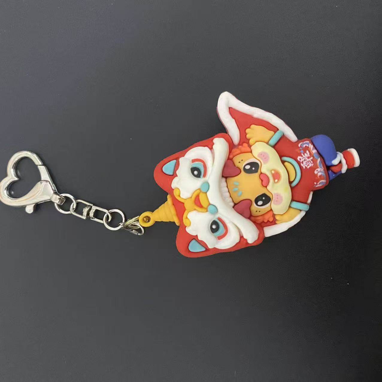 爱心异形桃心饰品挂件创意链条配件diy龙虾钥匙扣公仔ins创意礼物,淘宝优惠券,粉丝福利购,淘宝优惠卷