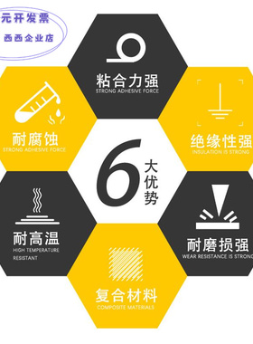 铁氟龙胶带特氟龙高温黑色隔热耐