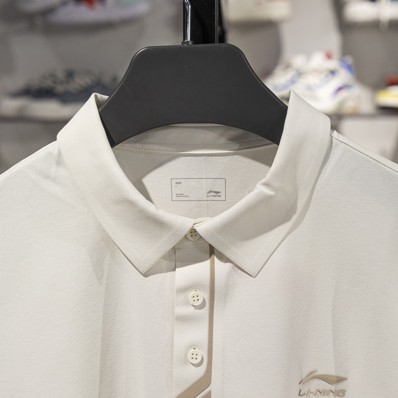 李宁正品2025新款男子亲肤舒适休闲透气运动短袖POLO衫APLV673-1,淘宝优惠券,粉丝福利购,淘宝优惠卷