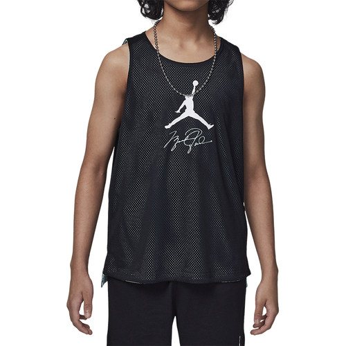 Nike/耐克正品Jordan 夏季大童透气无袖双面穿球衣HM4739-010 - 图3