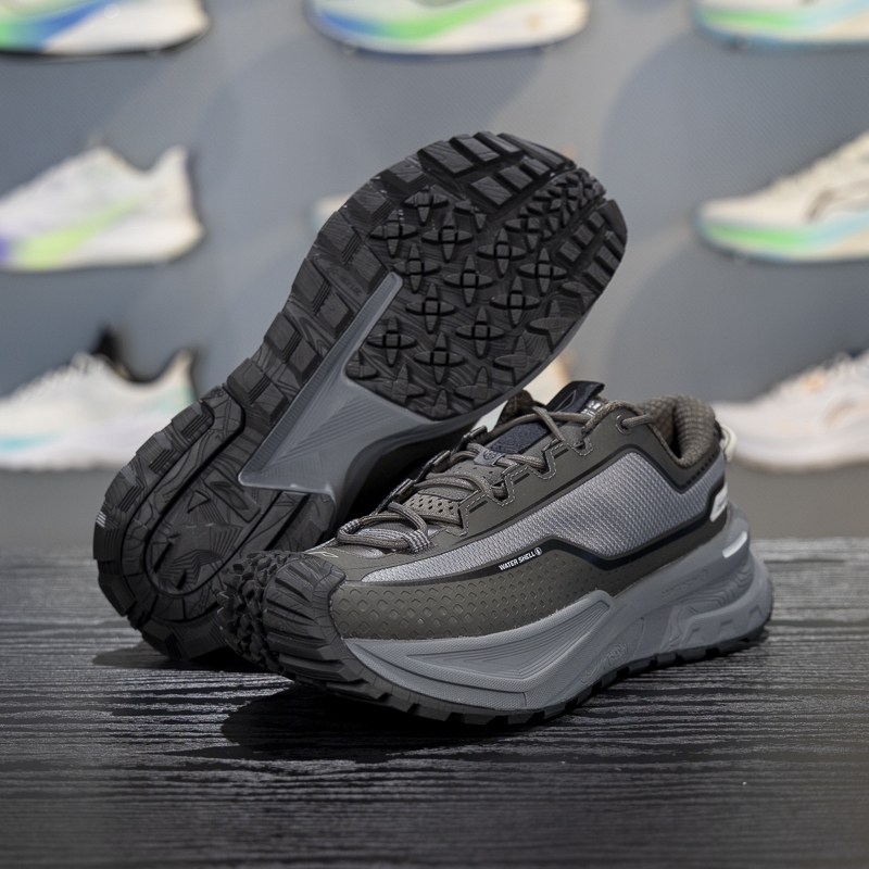 李宁正品CF溯行川男女款稳定支撑运动防泼水户外徒步鞋AHTV047-5 - 图2