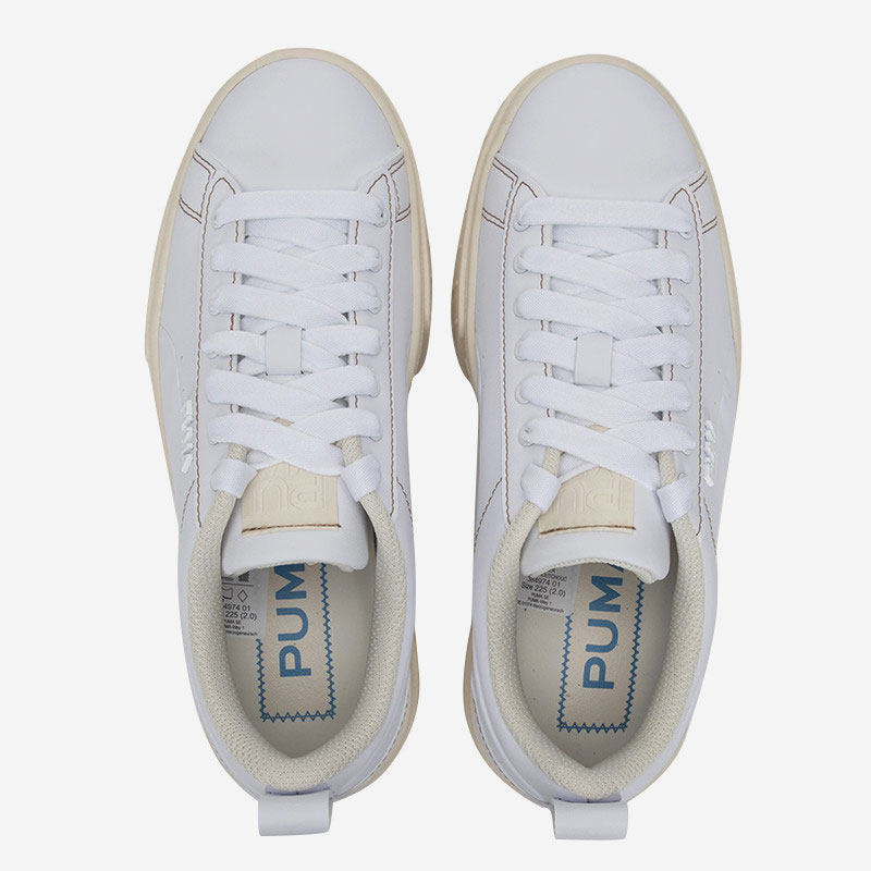 Puma/彪马正品新款女子厚底松糕鞋休闲鞋复古板鞋384974-01,淘宝优惠券,粉丝福利购,淘宝优惠卷