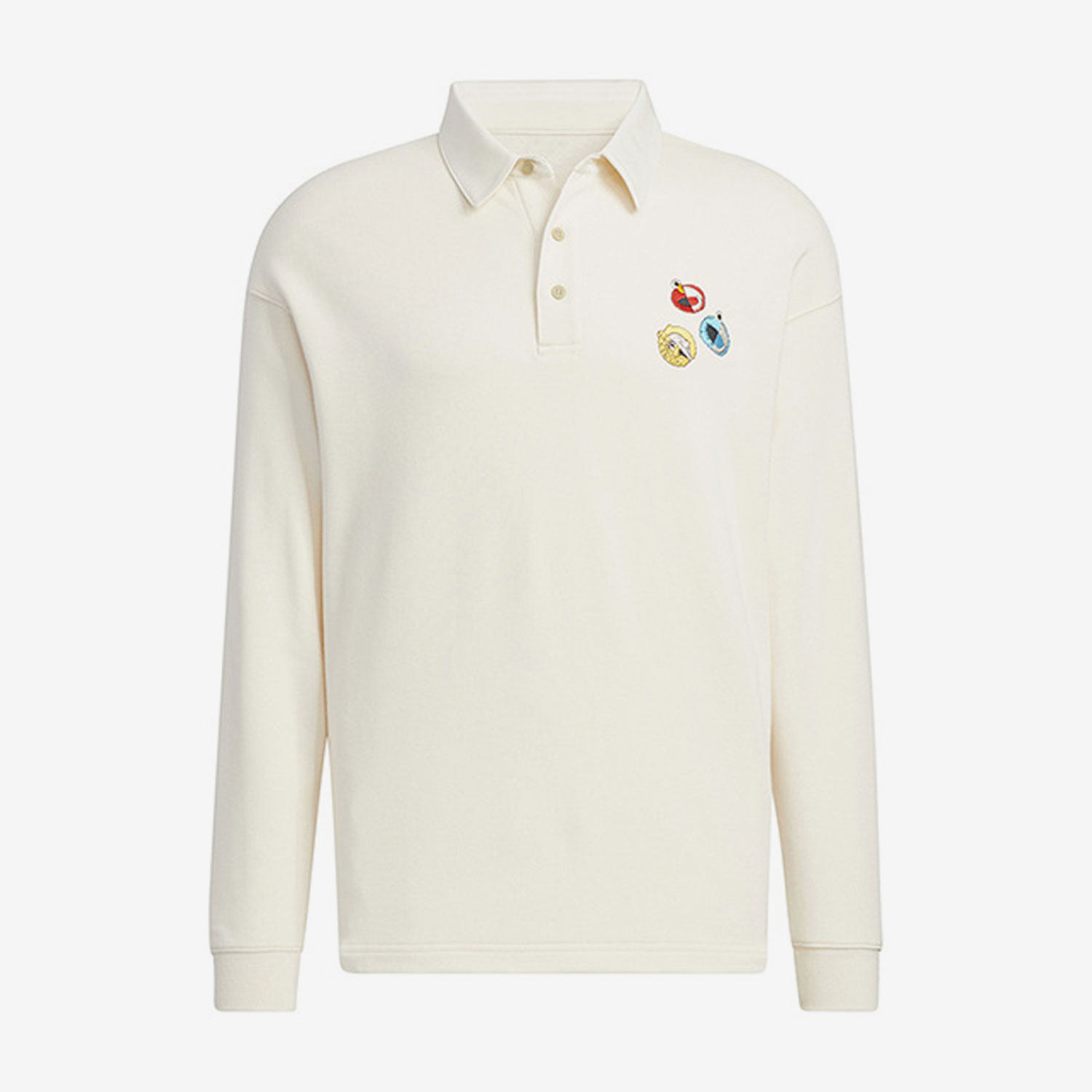 Adidas/阿迪达斯正品neo芝麻街联名男子休闲长袖POLO衫HM9949,淘宝优惠券,粉丝福利购,淘宝优惠卷