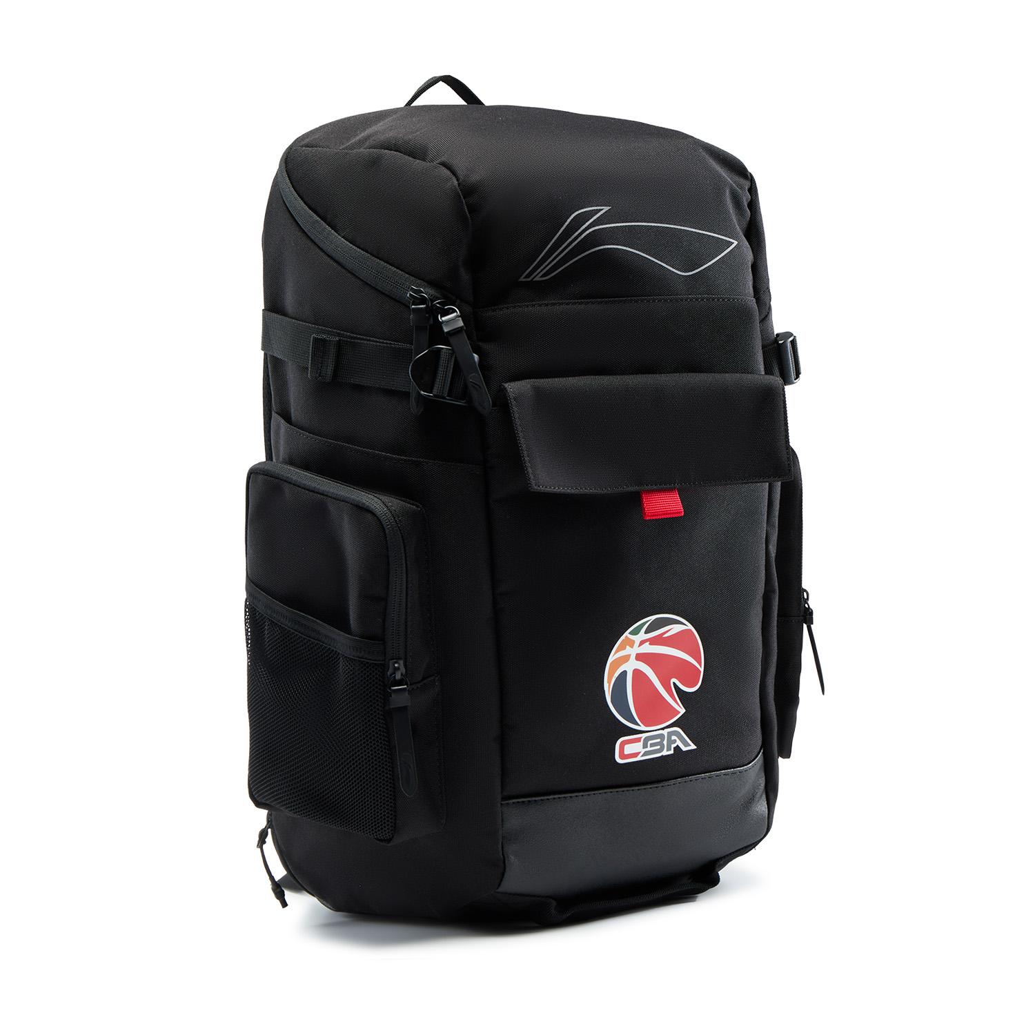 Li Ning's authentic CBA basketball series men's and women's reflective, water-repellent and wear-resistant sports backpack ABSV137
