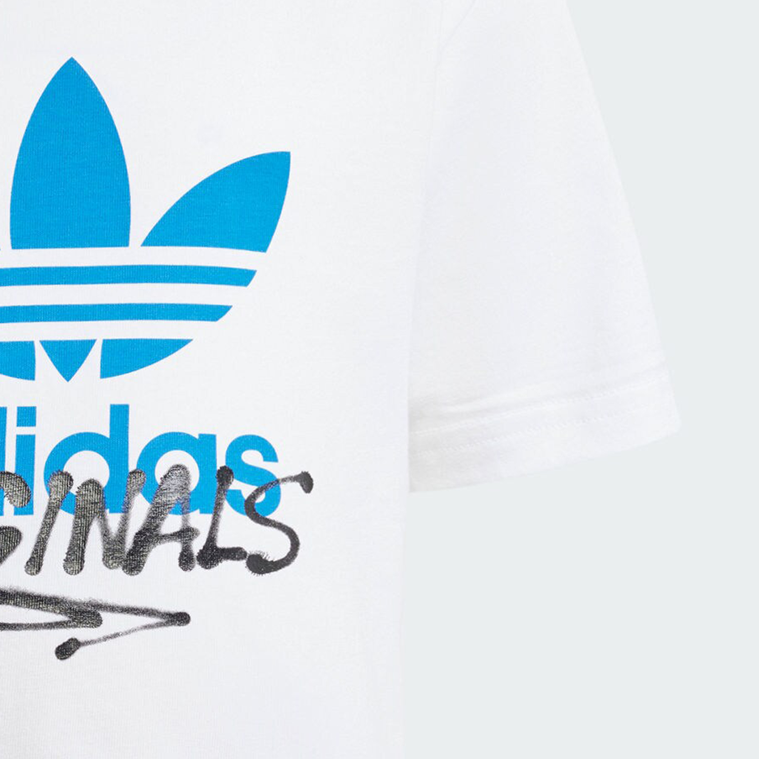 Adidas/阿迪达斯正品三叶草GRAPHICS TEE小童运动短袖IY5465 - 图1