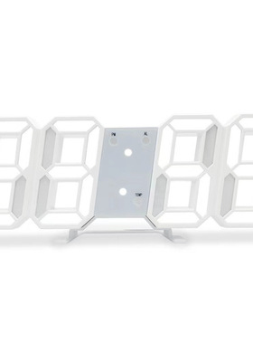 ins韩国简约3D夜光LED数字钟时钟