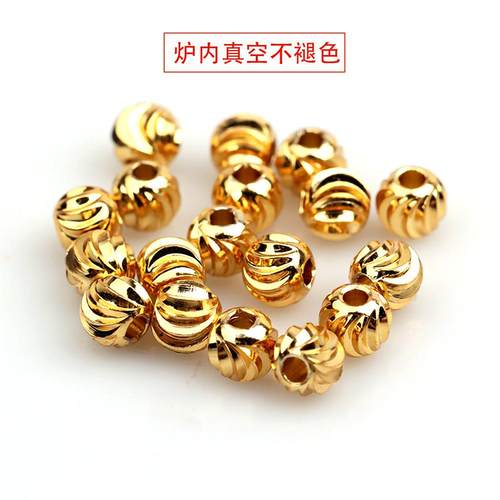 304不锈钢弯刀珠切角花珠散珠diy饰品配件材料手链串珠子挂饰 - 图0