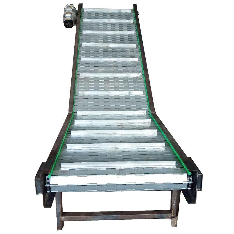 不锈钢链板提升机输送机工业上料输送带小型爬坡链板上料提升机 - 图3